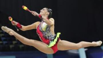 Carolina Rodriguez, durante el pasado europeo este fin de semana.