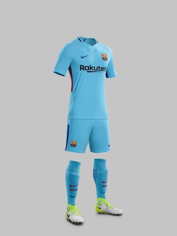 Barça 2017/18 (away kit)