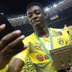 Dembélé, 22º francés que viste la camiseta del Barcelona