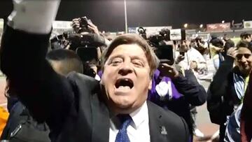 Miguel Herrera festeja con su gente: "La afición lo merece"