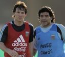 Maradona: "Messi dio otra cátedra de fútbol en la final"