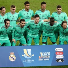 Zidane juntó a todos sus medios por primera vez