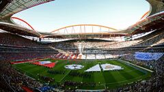 El Santiago Bernabéu, lleno para verlo en pantalla gigante