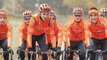 <b>SIN RESULTADOS. </b>El Euskaltel-Euskadi 2005 no ha destacado aún.