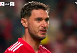 El jugador ucraniano que rompió a llorar por lo que pasó en el estadio del Benfica