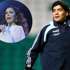 El día que Maradona solicitó un vis a vis para ver a Isabel Pantoja en la cárcel