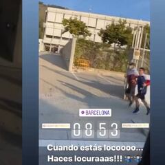 ¿Últimas horas? El trote de Vidal por las calles de Barcelona