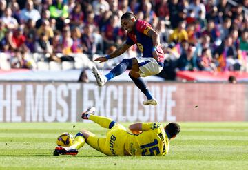 El futbolista brasileño fue uno de los jugadores más participativos para el Barcelona a lo largo del encuentro, pues nunca dejó de intentarlo y cargó con la responsabilidad ofensiva.