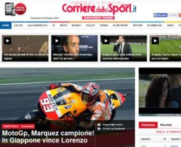 Portadas de la prensa extranjera