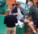 Davidovich, obligado a retirarse por lesión ante Tsitsipas