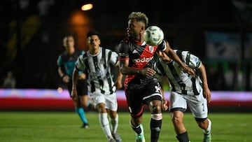 Miguel Borja continúa en racha con River Plate.