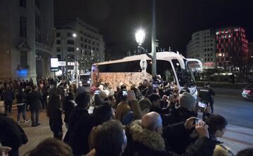 El Real Madrid ya está en Bilbao antes de viajar a Eibar