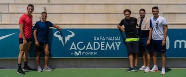 Lucas Vzquez se prepara para lo que viene en 'casa' de Rafa Nadal