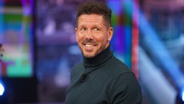 Simeone, entrenador del Atlético, en El Hormiguero