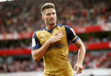 Olivier Giroud, jugador del Arsenal.