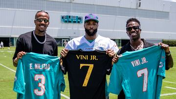 Vini y Militao, invitados de lujo para los Miami Dolphins