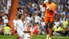 Cristiano se bloquea a las puertas del récord de goles del Madrid
