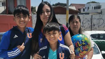 “Hace dos años que no pide cumpleaños, sólo quiere ver a la U; ojalá llegue a jugar ahí”