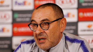 Chelsea manager Maurizio Sarri 