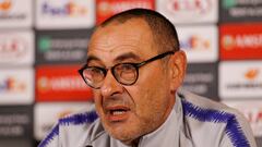 Chelsea manager Maurizio Sarri 