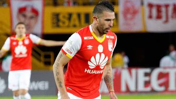 Denis Stracqualursi, delantero de Santa Fe