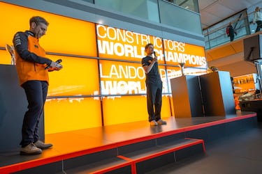 McLaren celebra a Norris