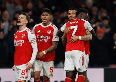 La suerte de tener a Saka