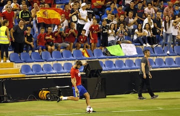 Clima de euforia en el entrenamiento de la Selección