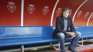 Enrique Martín, entrenador del Osasuna