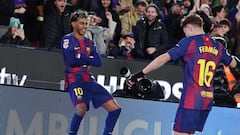 Los goles de la victoria del Barcelona
