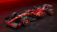 El SF-24, el monoplaza de Ferrari para la temporada 2024 de Fórmula 1.
