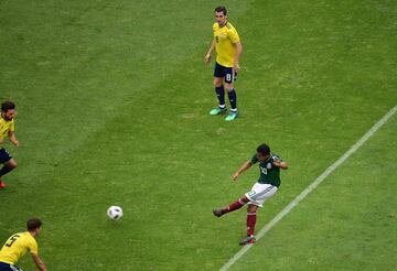 Crónica en imágenes del México vs Escocia