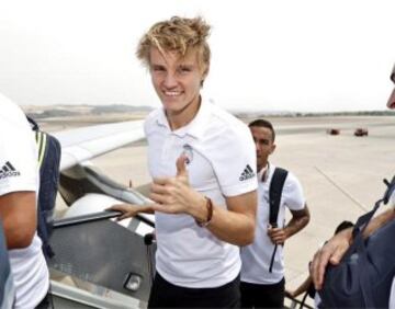 Martin Odegaard de 16 años, es el futbolista más joven en debutar con el Real Madrid. Se le considera una gran promesa mundial. 