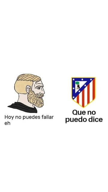 Los memes no perdonan a Simeone