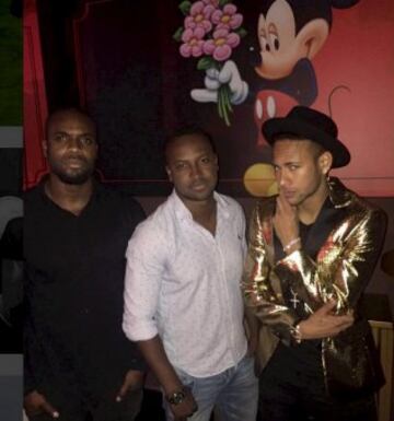 Neymar's life as seen through images shared on social media