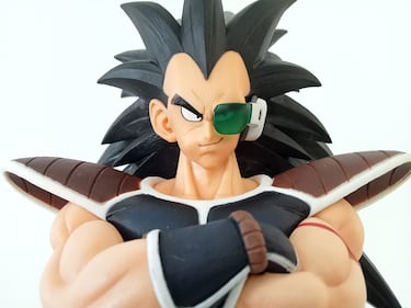 Raditz y Gohan en dos vigorosas figuras que establecen las bases de ‘Dragon Ball Z’ y los Saiyans