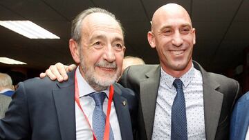 Paco D&iacute;ez y Rubiales, juntos, en una foto de archivvo.