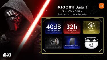 Celebra el Día de Star Wars con los impresionantes auriculares que Xiaomi acaba de presentar