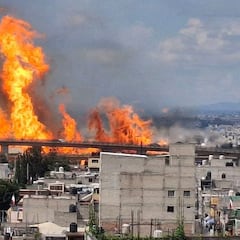 Vídeo: Momento exacto de la explosión por una pipa de gas en Puente de la Concordia