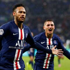 Neymar vuelve a salvar al PSG y le da la victoria sobre la bocina