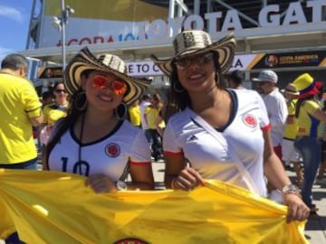 Partido inaugural de la Copa América Centenario 2016.