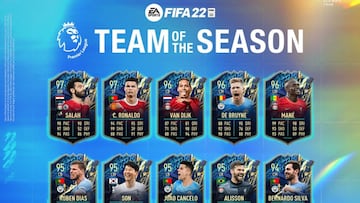 FIFA 22 desvela el Equipo de la Temporada de la Premier League