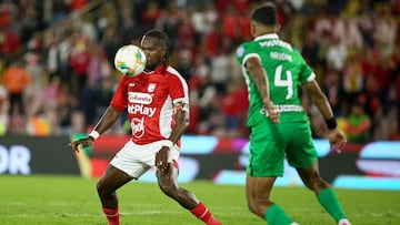 Hugo Rodallega, delantero de Independiente Santa Fe