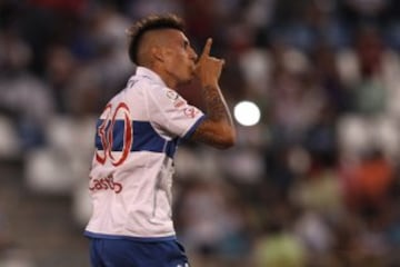 Con un buen inicio en el Brujas belga, el delantero pasó sin éxito por Mainz y Frosinone. Vuelve a la UC bajo la conducción de Mario Salas, que lo tuvo en la Sub 20.