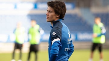 Pellistri entrenando con el Alav&eacute;s.