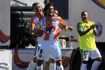 El r&eacute;cord de goles en un torneo de Cantero data del Clausura 2014-2015. Cobresal fue campe&oacute;n en buena parte por sus nueve conquistas.