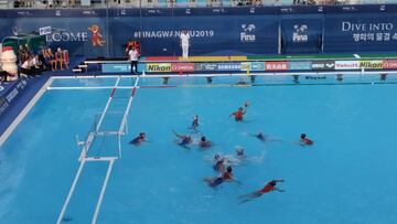 España goleó a Grecia en el Mundial.