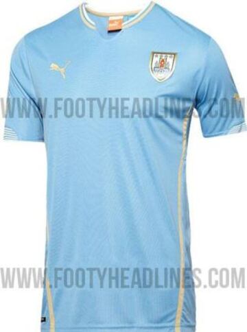 Camiseta de Uruguay.
