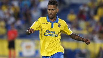 Jonathan Viera, durante un partido de la UD Las Palmas.