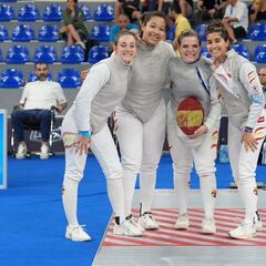 Las “más duras” son sextas del mundo: el florete roza la proeza